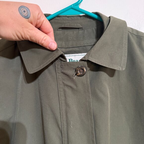 EUC Vintage L.L. Bean Chore Jacket, Small, in Olive Drab - Picture 4 of 5